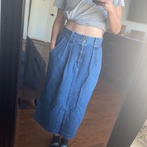 Dockers Vintage Jean Skirt
